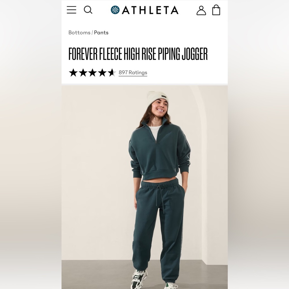 Athleta Forever Fleece Jogger